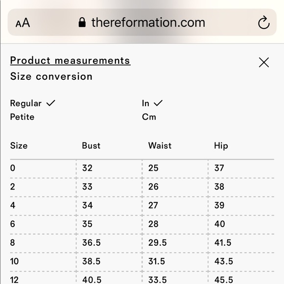Reformation grove top - Picture 5 of 12